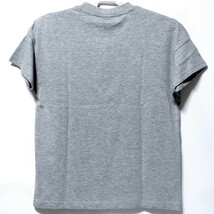 超特価/未使用【サイズ=140cm】ノーブランド/子供/半袖/Tシャツ/胸囲=65~72cm/杢gray_画像3