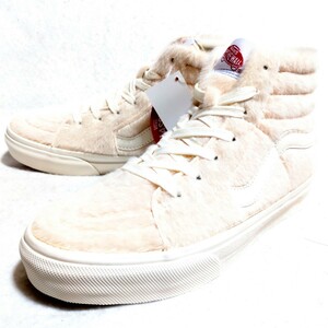 特価/未使用/VANS/V38SF HAIRY/SK8-HI/バンズ/エスケーエイト/フェイクファー/ハイカット/スニーカー/US6H=24.5cm/pink