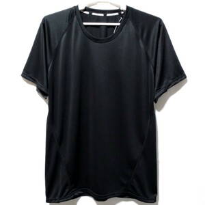 特価/未使用【サイズ=5L(4XL)】DRY CORE/メンズ/半袖/ドライ/Tシャツ/吸汗速乾/胸囲=128～136cm/black