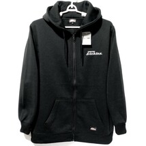 特価/未使用【サイズ=L】GENUINE DICKIES/ジェニュイン ディッキーズ/メンズ/裏起毛/フルジップ/スウェット/パーカ/胸囲=96～104cm/black_画像1