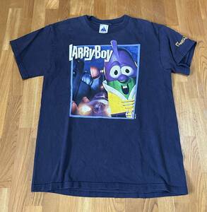 Vintage 1990's VeggieTales Larry-Boy T-Shirt ヴィンテージ オリジナル USA製 古着