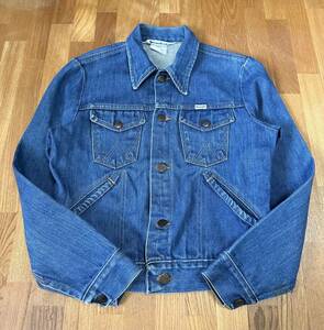 70s vintage wrangler 三角白タグ デニムジャケット ヴィンテージ オリジナル USA製 古着