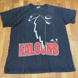 L vtg 90s 1993 Atlanta Falcons t shirt ヴィンテージ オリジナル USA製 古着