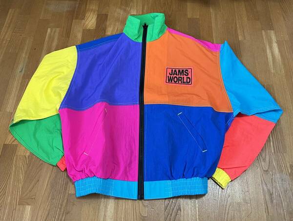 deadstock ★ JAMS WORLD ジャムズワールド 80's 90's クレイジーパターン ジャケット ジャンパー M