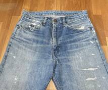 雰囲気◎ 70s vintage Levi's 505 デニムパンツ 8刻印 42タロン ヴィンテージ オリジナル 古着 W33 L32_画像2