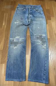 雰囲気◎ 70's VINTAGE Levi's 501 66前期 デニムパンツ ヴィンテージ オリジナル 70年代 USA製 古着