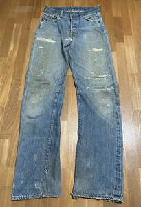 雰囲気◎ 70s vintage Levi's 501 初期 66前期 スレキスタンプ デニムパンツ ヴィンテージ オリジナル 70年代 古着