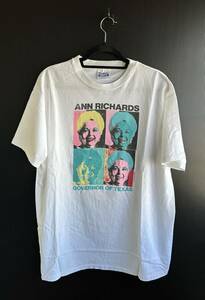 古着 90S ANN RICHARDS Hanes USA製 Tシャツ XL