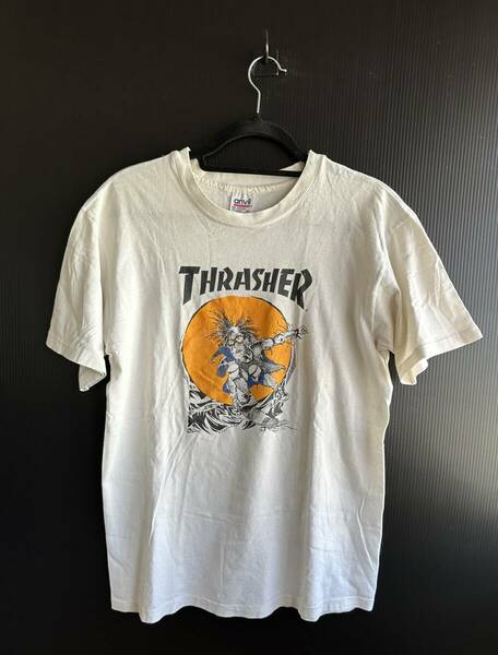 Vintage 90's Thrasher Magazine Pushead T-shirt 