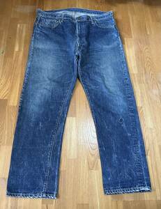 60s vintage Levi's 505 BIGE デニムパンツ 8刻印 ヴィンテージ オリジナル W41 古着