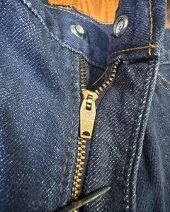 deadstock！ 70s vintage Levi's 548 BIGE フレア デニムパンツ SCOVILL GARDLOK 19刻印 ヴィンテージ オリジナル 古着