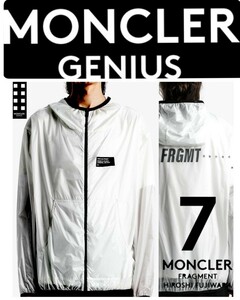 新品国内正規サイズ1　MONCLER　GENIUS　FRGMT FRAGMENT　HIROSHI FUJIWARA　高密度ライトナイロンジャケット　MAHPE GIUBBOTTO