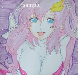 Art hand Auction Illustrations included OK Gundam SEED FREEDOM Lacus Clyne Pilot Suit / Up / Seed Illustration Fan Art Fan Art GUNDAM, comics, anime goods, hand drawn illustration