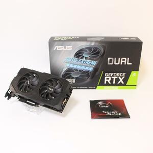 ASUS｜DUAL-RTX2060S-O8G-EVO-V2｜NVIDIA GeForce RTX 2060 SUPER搭載｜Axial-techファン採用｜グラフィックボード｜220175