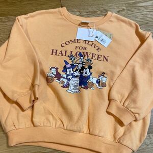 ディズニー　長袖トレーナー 110 ミッキー　ハロウィン