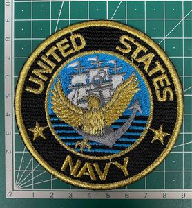 NO.050 UNITED STATES NAVY ミリタリーワッペン