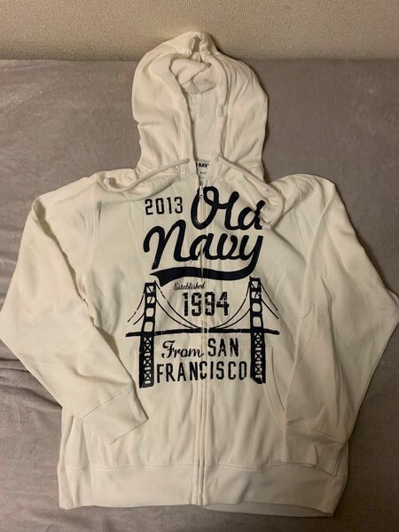 OLD NAVYジップアップパーカー