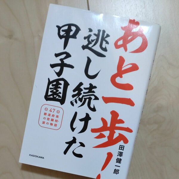 あと一歩！逃し続けた甲子園　４７都道府県の悲願校・涙の物語 田澤健一郎／著