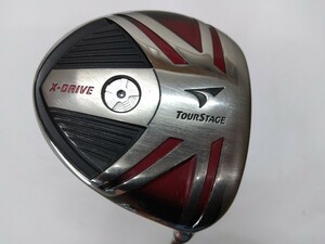 BRIDGESTONE ブリヂストン TOURSTAGE X-DRIVE 701 9.5度 flex:S TOUR DESIGN B09-01W メンズ右 ツアーステージXドライブ701ドライバー HC付