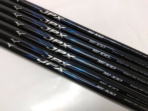 JPX MI-100 flex:SR 7本セット 約34-36(画像2) MIZUNO ミズノ シャフト7本セット 