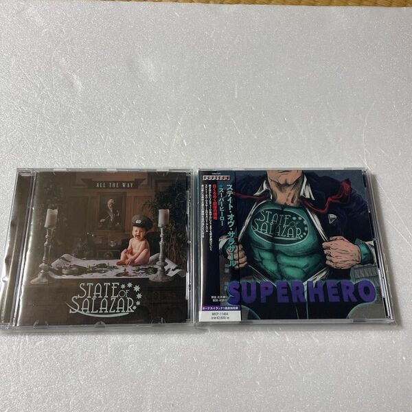 ステイトオヴサラザール STATE OF SALAZAR ALL THE WAY 、スーパーヒーロー