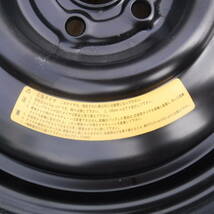 レガシーBH5レガシィBE5レガシイ スペアタイヤ T135/70D16 テンパータイヤPCD100 5穴 応急用タイヤ スバル純正 部品取り車あります_画像4