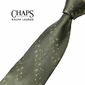 CHAPS RALPH LAUREN ネクタイ 音符柄 チャップス ラルフローレン USED 中古 m744