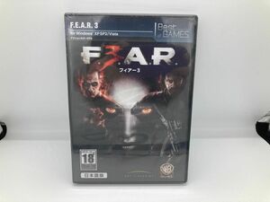 【新品 未開封】PCゲーム Windows F.E.A.R 3 フィアー3 日本語版 FPS