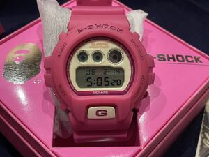 G-SHOCK DW-6900 APE別注コラボモデル　1000本限定ピンク