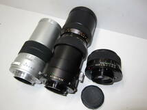 トプコン RE Auto Topcor 58mm ＋ 20cm ＋ 87-205mm (3本セット) ■希少■ 10689_画像5