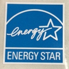 ■新品・未使用 ■10枚セット 【ENERGY STAR】エンブレムシール　【20*20㎜】送料無料・追跡サービス付き☆P305
