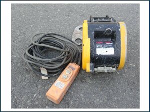 RYOBI　リョービ　電動小型ウインチ　WI-61C　荷重：60㎏　揚程：20ｍ 　電源100V　動作OK　中古品　引取OK♪