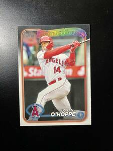 ローガン・オホッピー 2024 Topps series 1 Logan o’hoppe future stars エンゼルス 大谷翔平 元バッテリー