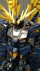 PG 1/60　ユニコーンガンダム　バンシィ　ノルン　LED内蔵　完成品　機動戦士ガンダムuc プレバン　アームドアーマー