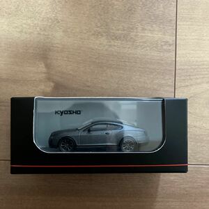 京商 1/64 Bentley Continental Supersports Gray metallic ベントレー コンチネンタル グレーメタリック ダイキャスト KYOSHO