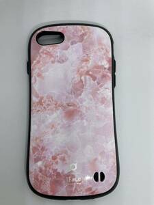 Hamee(ハミィ) iFace First Class Marble iPhone SEケース (ピンク)スマホケース アイフェイス 