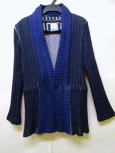 ISSEY MIYAKE イッセイミヤケ デザインジャケット 3 IM64FD506 PLEATS PLEASE プリーツプリーズ