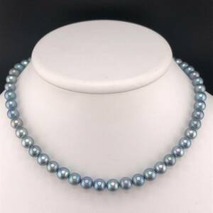 P01-0100 パールネックレス 7.0mm~7.5mm 37cm 31g ( Pearl necklace SILVER )