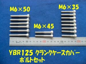 ヤマハ YBR125 交換用ボルトセット (16本）