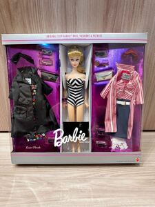 未開封MATTEL　35th ANNIVERSARY Barbie　Original 1959 Barbie Doll　Fashions＆Package　マテル35周年　バービー