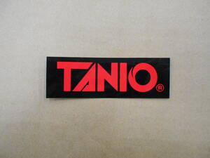 当時物／未使用　TANIO　タニオ　ステッカー　1枚　クリックポスト　谷尾
