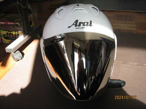 Arai ジェットヘルメット　ＳＺ -Ram RⅢグラスホワイト　Lサイズ？XLサイズ？