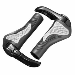  bicycle cross bike mountain bike L go grip Steering wheel grip cow angle rubber L gono Miku s custom black black 