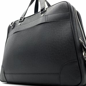 1円〜【定番モデル】ルイヴィトン LOUIS VUITTON ビジネスバッグ ハンドバッグ ブリーフケース アレクサンダー タイガ ブラック 黒 メンズ