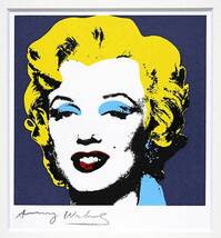 アンディ・ウォーホル 直筆サイン シルク「Marilyn Monroe　マリリン・モンロー　15/250」真作_画像2