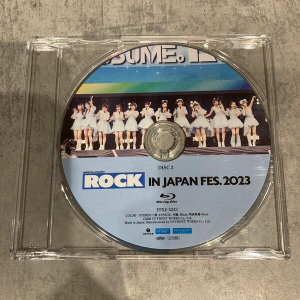 モーニング娘。ROCK IN JAPAN FESTIVAL 2023 Blu-ray