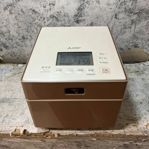 三菱 炭炊釜 IH炊飯器 ジャー炊飯器 NJ-XS108J-P 2019年製　372