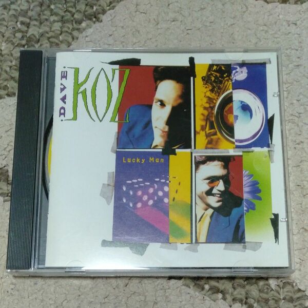 CD　DAVE KOZ「Lucky Man」