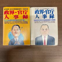 政官四季報 1985年 政界・官庁 人事録 1987・1989～1991年 まとめ売り/古本/未清掃未検品/状態はお写真でご確認下さい/NCで/株価/政治学_画像6