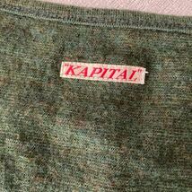 KAPITAL キャピタル ギャベ ウール ワンピース_画像7